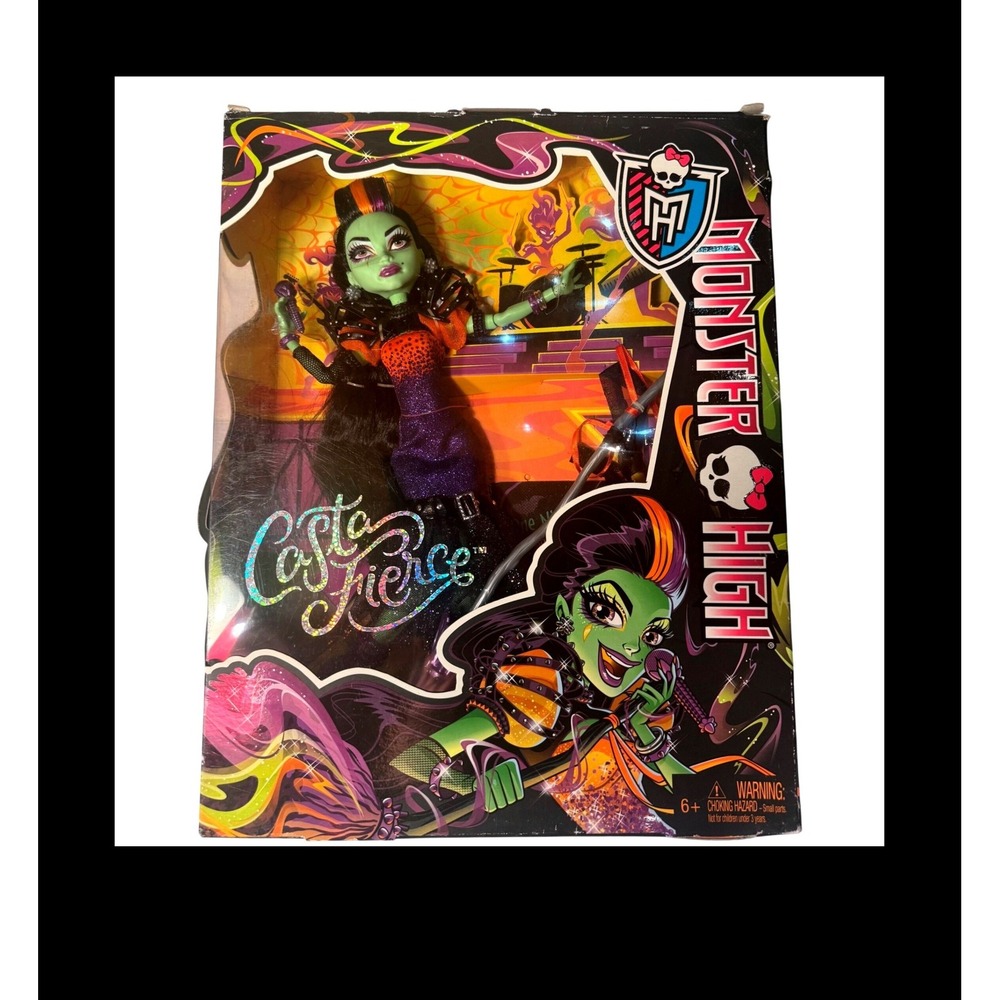 Monster High Casta Fierce Doll 2014 Mattel CFV34 Daughter of Circe New in Box